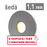 3M VHB™ 4941-P, tl. 1,1 mm; světle šedá oboustranně velmi silně lepicí akrylová páska 25 mm x 33 m