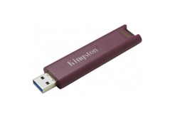 Kingston USB flash disk, USB 3.0, 256GB, DataTraveler Max, vínový, DTMAXA/256GB, USB A