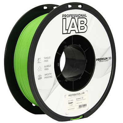 Professional Lab FG-P218-E1, 3D filament, PETG Matte, 1,75mm, 1000g, Zelený (Green)