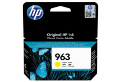 HP originální ink 3JA25AE#301, HP 963, yellow, blistr, 700str., 10.77ml, HP Officejet Pro 9010, 9012, 9014, 9015, 9016, 9019/P