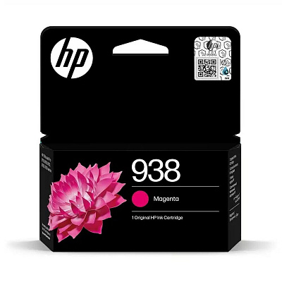 HP 938 4S6X6PE purpurová (magenta) originální cartridge