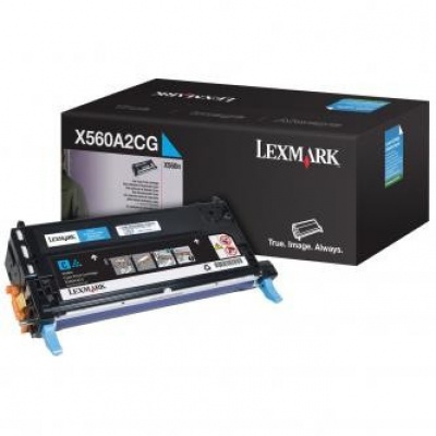 Lexmark X560A2CG azurový (cyan) originální toner