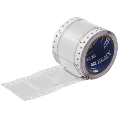 Brady LSZH-1000-2-WT / 141272, etikety, THT Low Smoke Halogen Free Permasleeve Wire Marking Sleeves, 50.80 mm x 42.16 mm