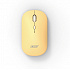 Acer AMR130/Ergonomická/Optická/1 600 DPI/USB+BT/Žlutá