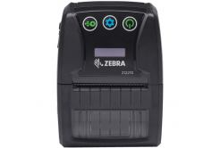 Zebra ZQ210 ZQ21-A0E12KE-00, 8 dots/mm (203 dpi), linerless, CPCL, USB, BT (iOS), black, tiskárna štítků