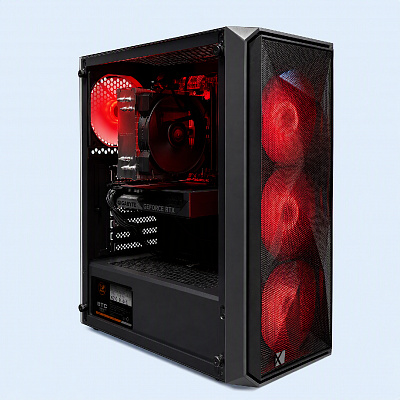Herní počítač Raiko One REPAS  – RTX 3060 Ti 8GB, AMD Ryzen 7 5700, 16GB/32GB RAM, 1TB SSD