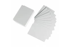 Zebra 104523-215 PVC 0,38 (15mil) karty pro ZXP/ZC , balení 500ks karet na potisk, bílá barva