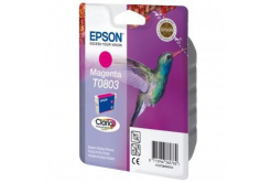 Epson T08034011 purpurová (magenta) originální cartridge