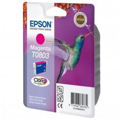 Epson T08034011 purpurová (magenta) originální cartridge