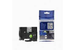 Kompatibilní páska s Brother TZ-FX131/TZe-FX131, 12mm x 8m, flexi černý tisk / průhledný podklad