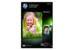 HP Everyday Photo Paper, Glossy, foto papír, lesklý, bílý, 10x15cm, 4x6", 200 g/m2, 100 ks