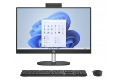 HP Desktop AI 24-cr2007nc BQ8S9EA#BCM Počítač All-in-one, 23,8", FHD, U7-255U, 32GB, 1TB, Intel UHD, W11H, Černá, 2R