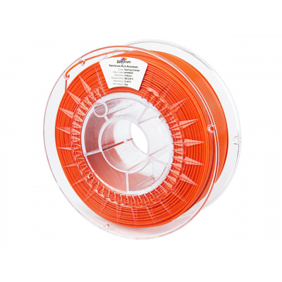 Spectrum CW-HS-001 filament, PLA Premium, 1.75mm, TOOLING ORANGE, 1kg