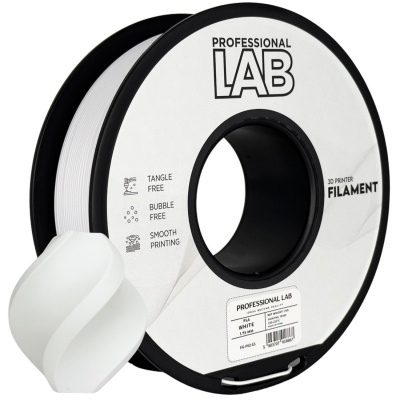 Professional Lab FG-P62-E1, 3D filament, PLA, White, 1kg, 1,75mm