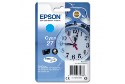 Epson T27024012, 27 azurová (cyan) originální cartridge