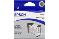 Epson T580900 světle černá (light light black) originální cartridge