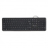 Powerton LIFE SLIM Klávesnice drátová (USB) US, černá