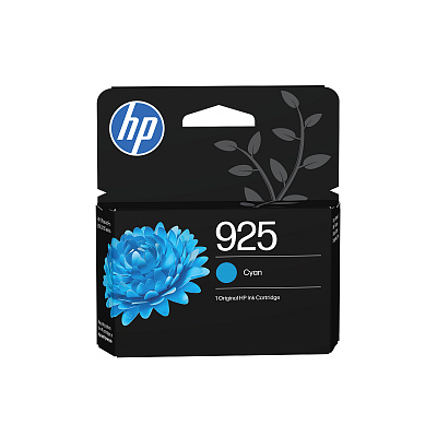 HP 925 4K0V6PE#LS1 azurová (cyan) originální cartridge