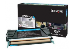 Lexmark X748H3CG azurová (cyan) originální toner