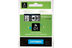 Dymo D1 53710, S0720920, 24mm x 7m černý tisk / průhledný podklad, originální páska