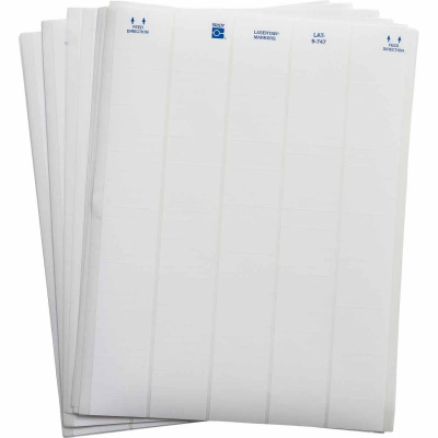 Brady LAT-9-747-10 / 029724, LaserTab Laser Printable Labels, 38.10 mm x 6.35 mm