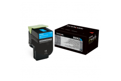 Lexmark 80C0X20 azurový (cyan) originální toner