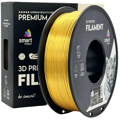 Smart Print FG-S91-E1, 3D filament, PLA, Gold, 1kg, 1,75mm