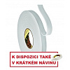 3M 9515W Montážní pěnová oboustranná páska, bílá 25 mm x 33 m
