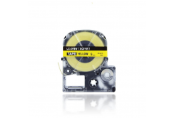 Epson LC-SC9YW, 9mm x 8m, černý tisk / žlutý podklad, kompatibilní páska