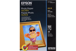 Epson Photo paper, foto papír, lesklý, bílý, A4, 200 g/m2, 50 ks, C13S042539, inkoustový