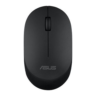 ASUS MW103/Kancelářská/Optická/1 600 DPI/Bezdrátové USB/Černá