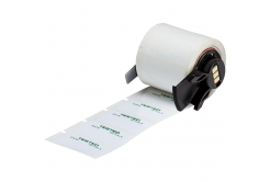 Brady M6-30-423-TEST / 173806, 19.05 mm, Polyester, zelený tisk / bílý podklad