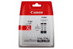 Canon PGI-570XL, 0318C007, černá (black) originální cartridge