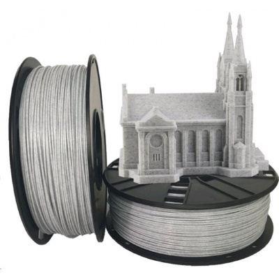 GEMBIRD 3DP-PLA1.75-02-MAR, 3D filament, PLA, 1,75mm, 1000g, mramor