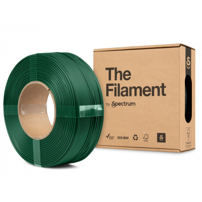 "The Filament" by Spectrum TF-24161, ReFill, PLA Matte, 1.75mm, JUNGLE GREEN, 1kg