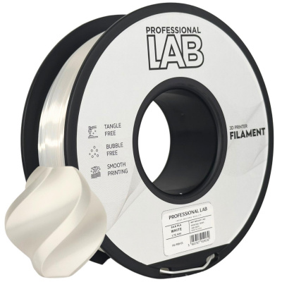 Professional Lab FG-P89-E1, 3D filament, PLA, White, 1kg, 1,75mm