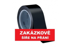 3M 471 Označovací PVC  lepicí páska, otěruvzdorná, černá 75 mm x 33 m