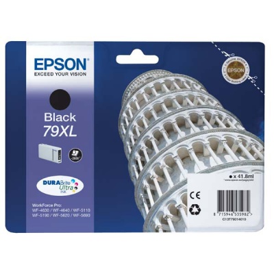 Epson 79 XL C13T79014010 černá (black) originální cartridge