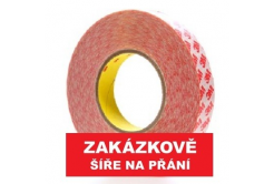 3M™ oboustranná páska GPT-020F, čirá, tl. 0,2 mm, plastový liner 6 mm x 50 m