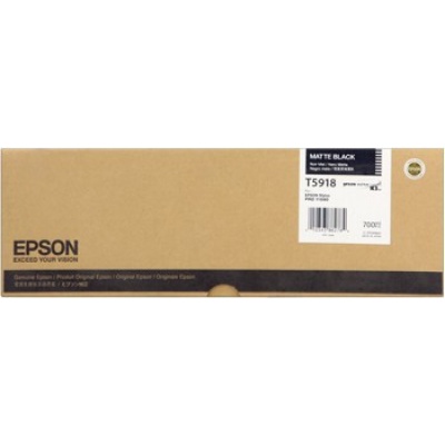 Epson T591800 matná černá (matte black) originální cartridge