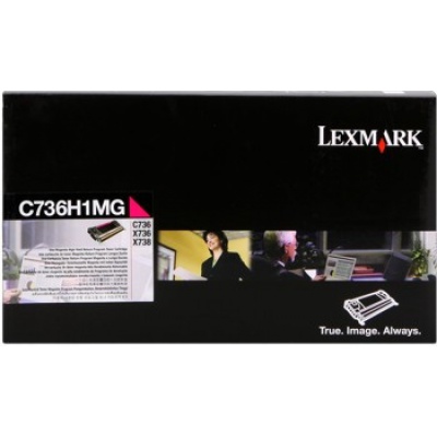 Lexmark C736H1MG purpurový (magenta) originální toner