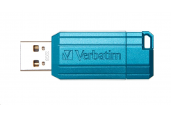 VERBATIM Flash Disk 32GB Store 'n' Go PinStripe, karibská modrá