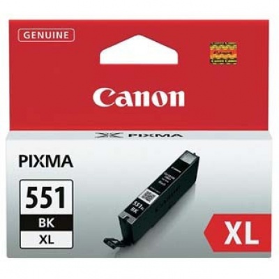 Canon CLI-551XLBk 6443B001 černá (black) originální cartridge