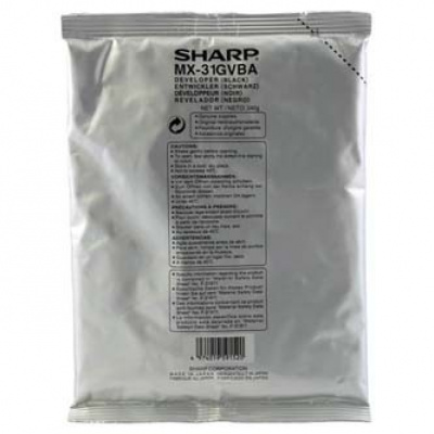 Sharp originální developer MX-31GVBA, black, 150000str.