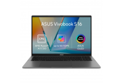 ASUS Vivobook S16/M3607KA-OLED056WZ/AI5-330/16"/WUXGA/32GB/512GB/AMD int/W11H/Gray/2R