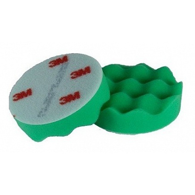 3M Perfect-It™ Pěnový lešticí kotouč, zelený, průměr 75 mm (50499)