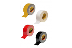 3M 389 Barevná textilní  lepicí páska, 25 mm x 50 m 25 mm x 50 m černá/black