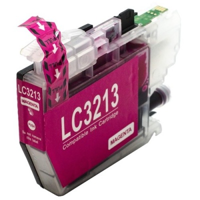 Brother LC-3213 purpurová (magenta) kompatibilní cartridge