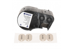 Brady M5-111-145FR-GY / 170851, 30.63 mm, Polyethylene, černý tisk / šedý podklad