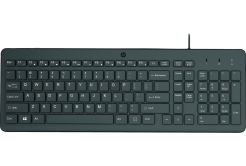 HP 150/Drátová USB/UK layout/Černá